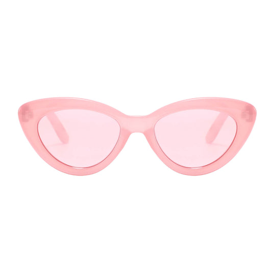 Yogaz Pink Kitty Bamboo Sunglasses - YOGAZ