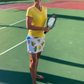 YOGAZ New Pickles Playing Pickleball Skorts are here in Sizes Extra Extra Small to XXL