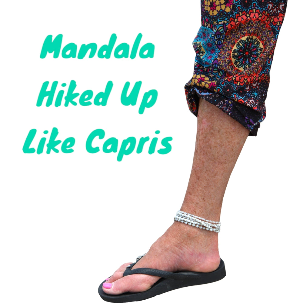 Mandala Print YOGAZ-Signature Pocket in Pocket Design - YOGAZ