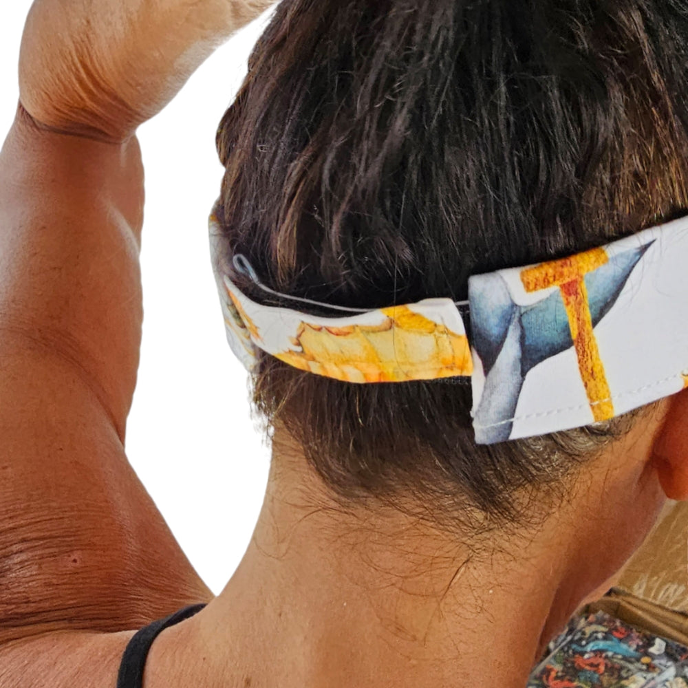 Sea Lion Ocean Life Nautical Skort Matching Sun Visor Adjustable Size Hat - YOGAZ