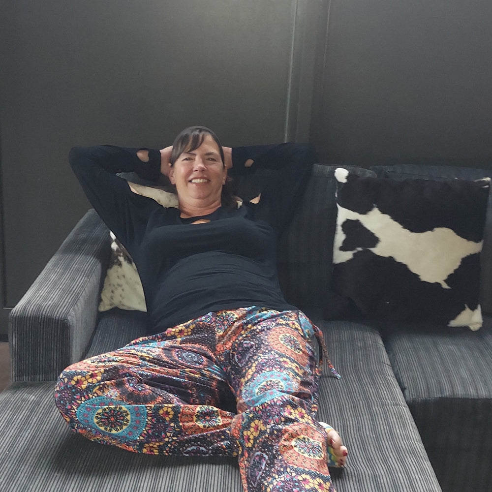 YOGAZ Eco-Friendly Bamboo Breathe Black Long Sleeve Shirt - YOGAZ