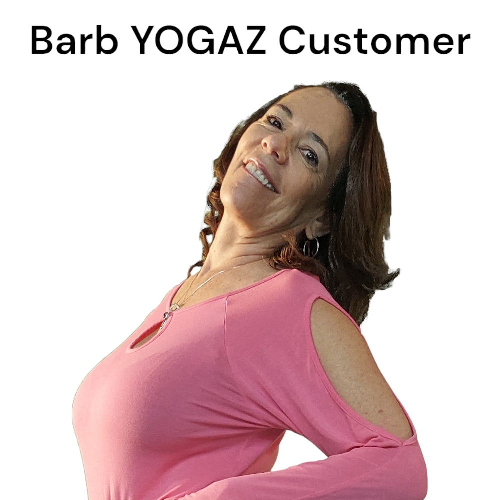 YOGAZ Eco-Friendly Bamboo Breathe Pink Long Sleeve Shirt - YOGAZ