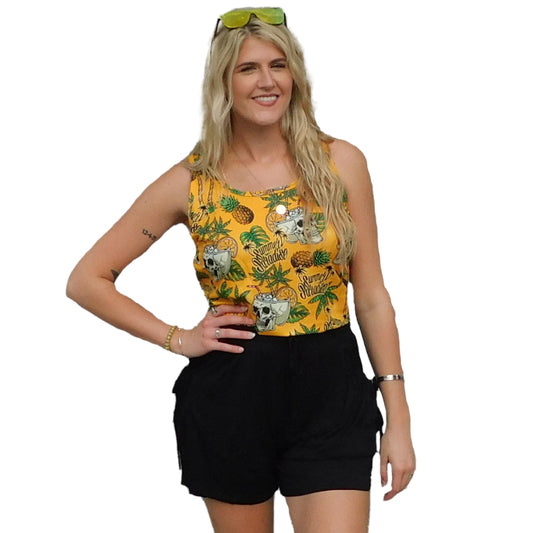 Eco-Friendly Black Bamboo/Modal Fabric Shorts with Waist Tie - YOGAZ