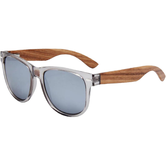 YOGAZ Cool Silver Bamboo Sunglasses - YOGAZ