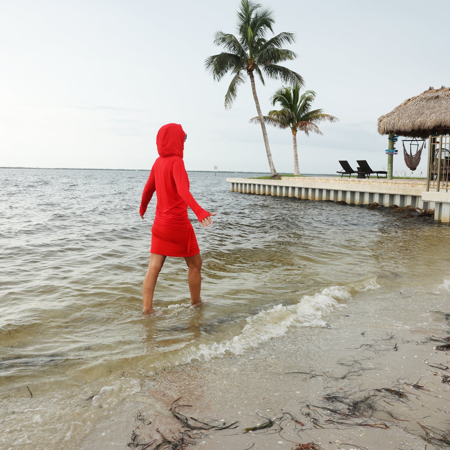 NEW!! Red Eco Friendly Modal Skort - YOGAZ