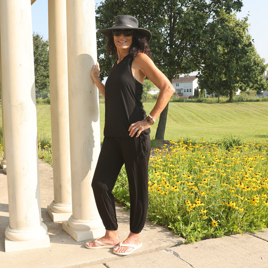 Black-Eco-Friendly Modal YOGAZ - YOGAZ