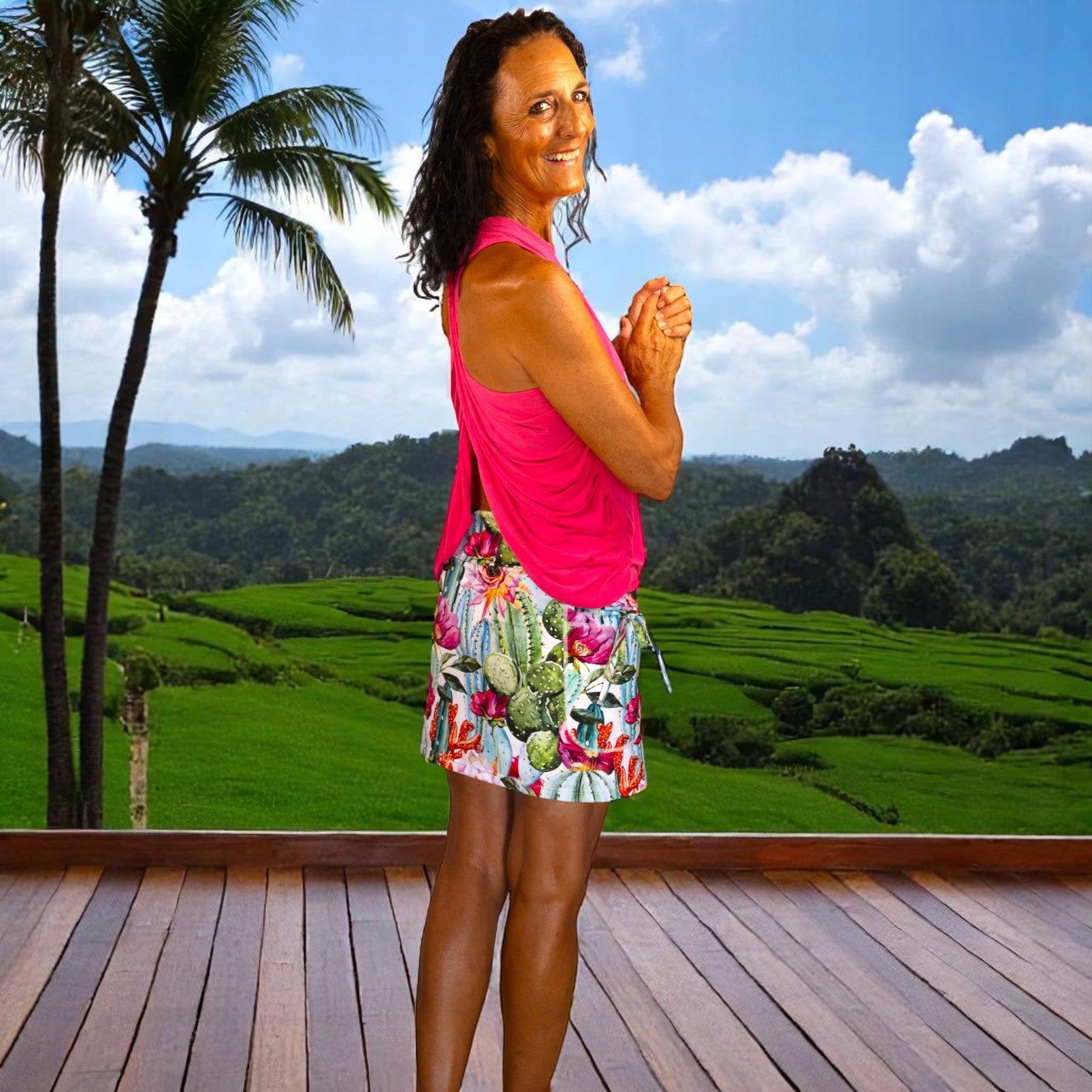 Desert Rose Skort