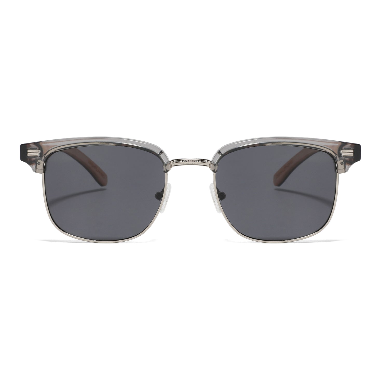 YOGAZ Cool Gray Low Profile Bamboo Sunglasses - YOGAZ