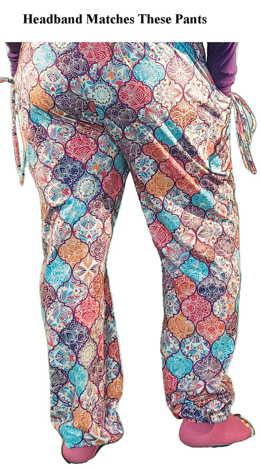 Nina Headband - Matches Nina Print YOGAZ - YOGAZ