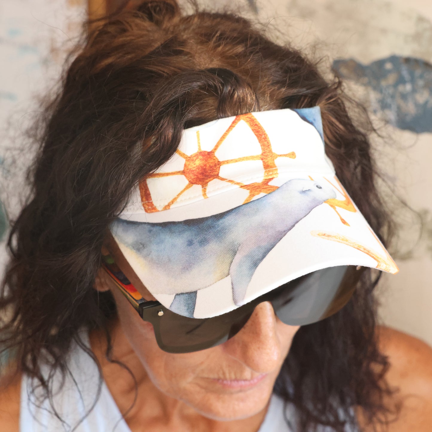 YOGAZ Nautical Skort Ocean Life Print - YOGAZ