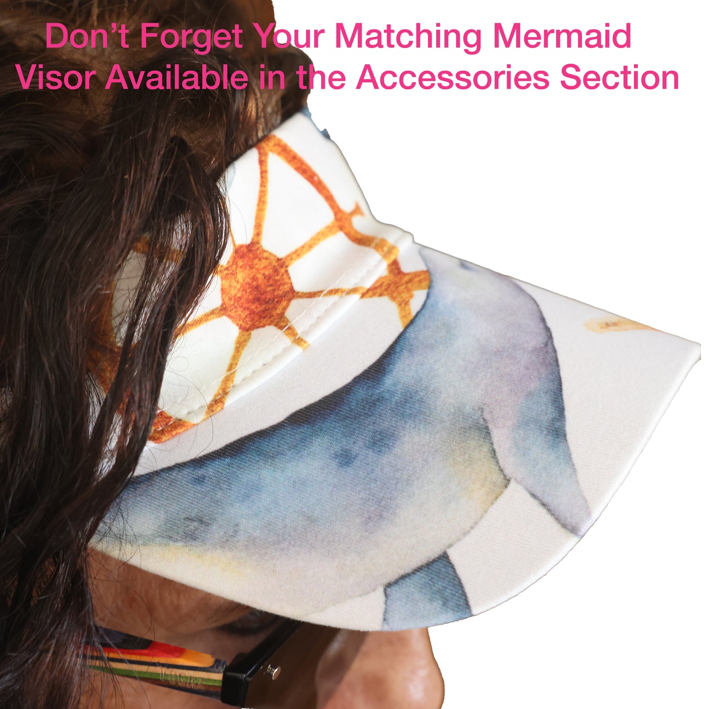 YOGAZ Nautical Skort Ocean Life Print - YOGAZ