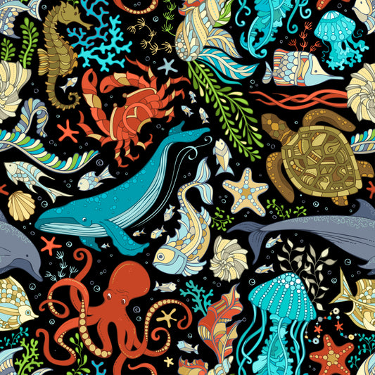 Octy-Sea Life Capris