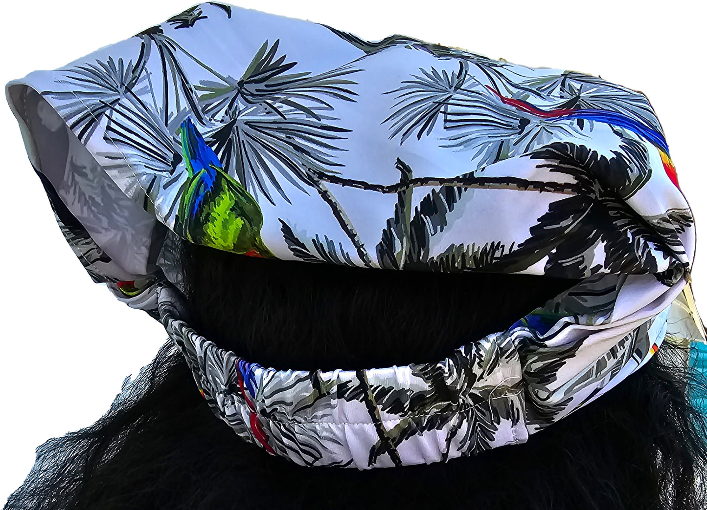 Parrot in Paradise Headband - Matches Parrot in Paradise Tank Top - YOGAZ