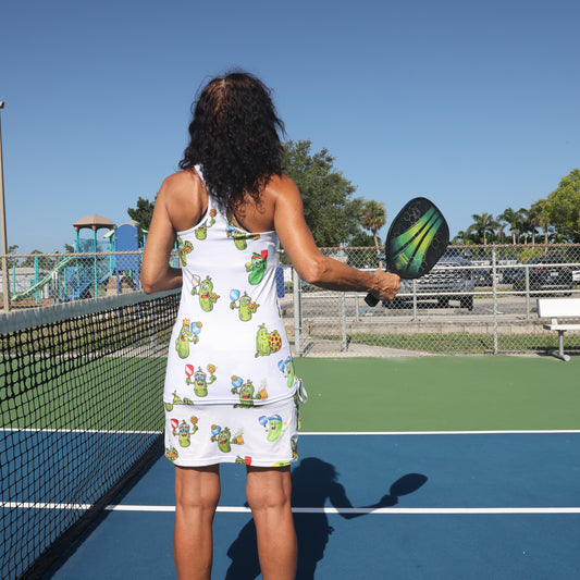 Pickles Playing Pickleball Skorts - YOGAZ