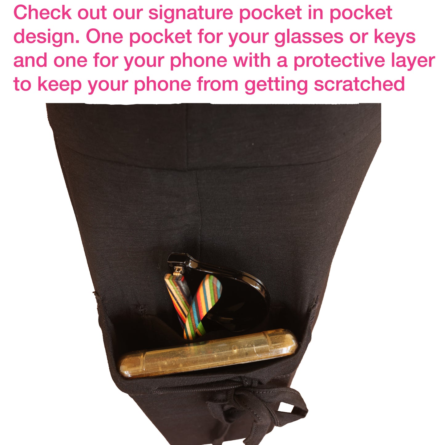 Skort Black Soft Sustainable Eco Friendly Modal Fabric Skort - YOGAZ