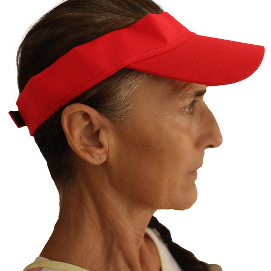 Red Sun Visor