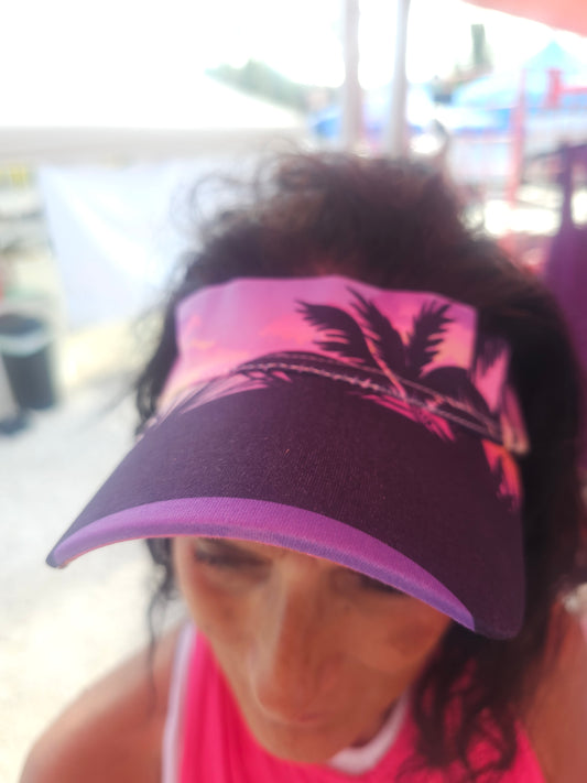 Lavender Island Visor - YOGAZ