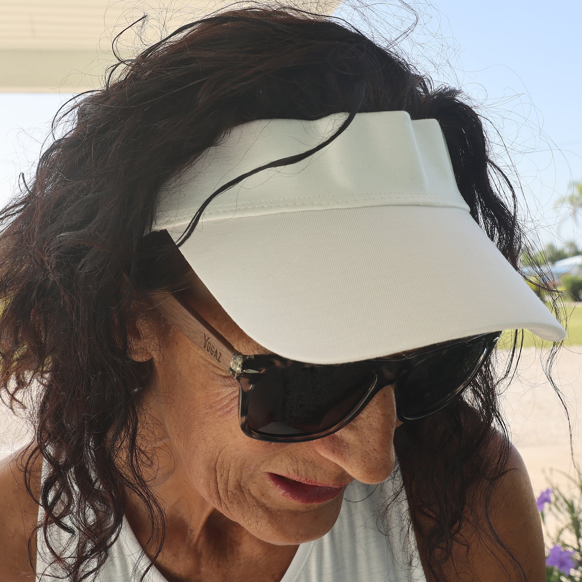 YOGAZ White Eco Friendly Modal Fabric Skort - YOGAZ