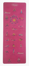 Load image into Gallery viewer, YOGAZ 3D Suede Self-Teaching Yoga Mat (Pink)
