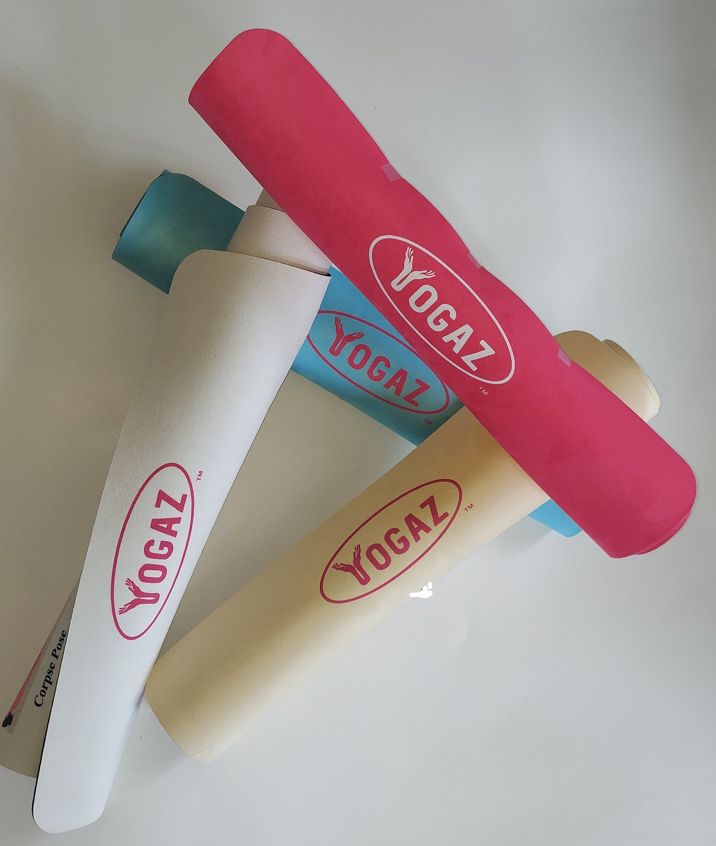 Yoga Mat: 3D Suede Texture, Self-Teaching, Internet Connectivity, Learn Yoga at Home - YOGAZ