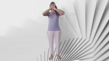 Load and play video in Gallery viewer, YOGAZ White Eco-Friendly Bamboo YOGAZ Pants with our Signature Pocket in Pocket Design
