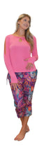 Load image into Gallery viewer, YOGAZ Eco-Friendly Bamboo Fabric Breathe Keyhole Pink Long Sleeve Shirt
