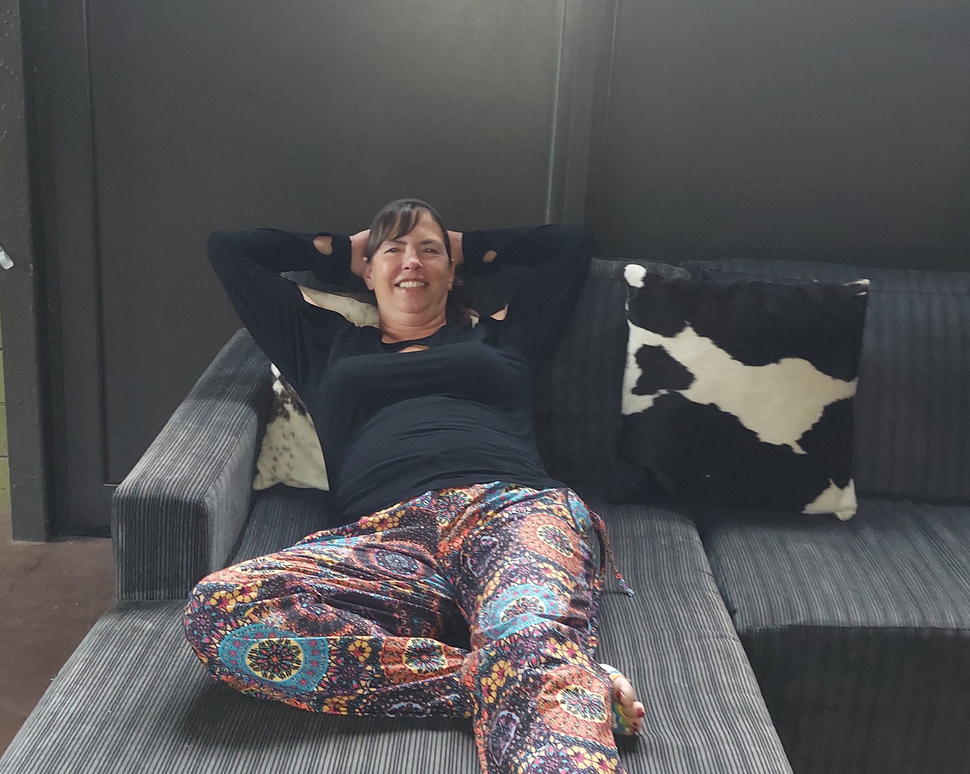 YOGAZ Eco-Friendly Bamboo Breathe Black Long Sleeve Shirt - YOGAZ