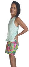 Load image into Gallery viewer, YOGAZ Lotus Flower Blossom Tropical &amp; Colorful Fun Shorts
