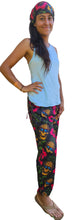 Load image into Gallery viewer, YOGAZ Unisex Pineapple Skull Print Pants with our Signature Pocket in Pocket Design

