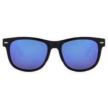 Load image into Gallery viewer, Black Front Bamboo Sunglasses
