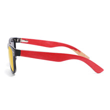 Load image into Gallery viewer, YOGAZ Red Velvet Bamboo Sunglasses
