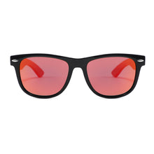 Load image into Gallery viewer, YOGAZ Red Velvet Bamboo Sunglasses
