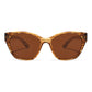 Handmade Bamboo Faux Woodgrain Sunglasses - YOGAZ
