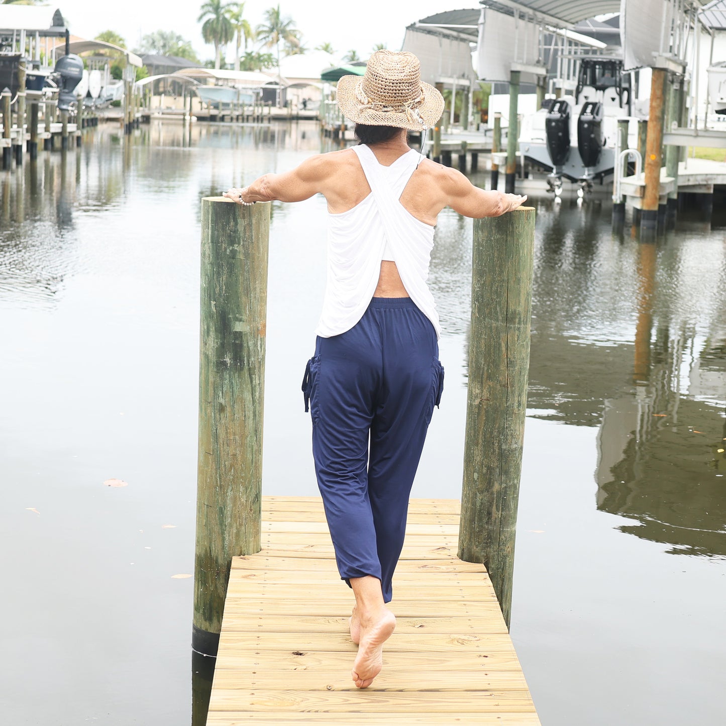 Dark Navy Blue Modal YOGAZ