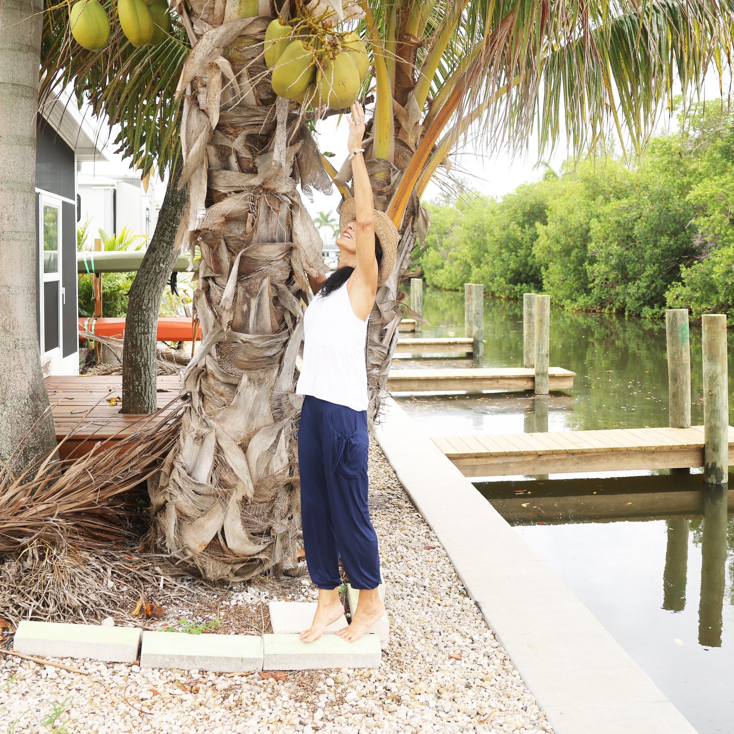 Dark Navy Blue Modal YOGAZ