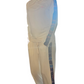 Bamboo Mandala Martial Arts Style Stripe Pants - Ivory White (Sizes XS-3XL)