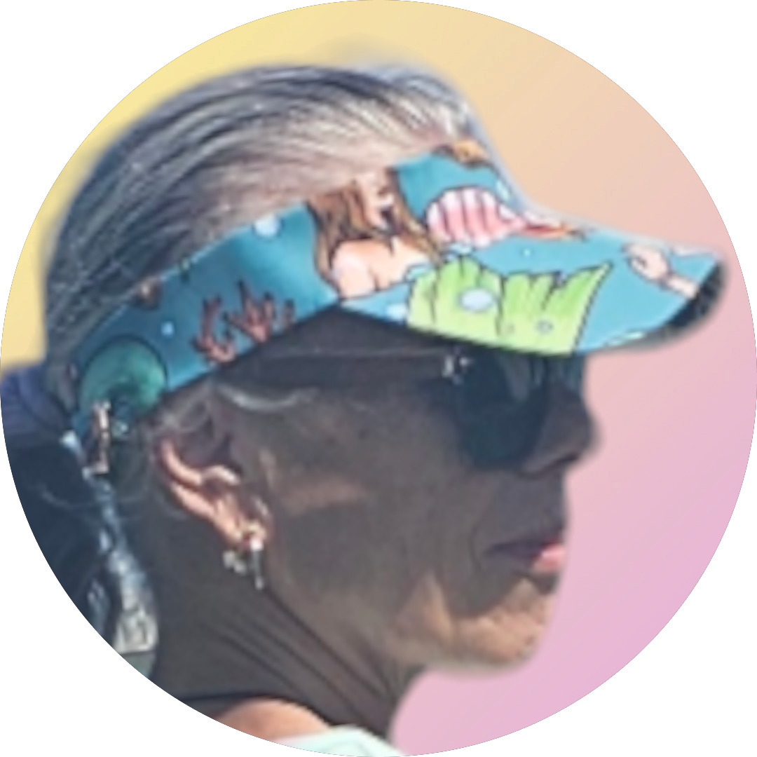 Mermaid Sun Visor with Adjustable Strap & UV Protection - YOGAZ
