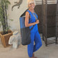 Royal Blue Modal/Bamboo YOGAZ-Signature Pocket in Pocket Design - YOGAZ