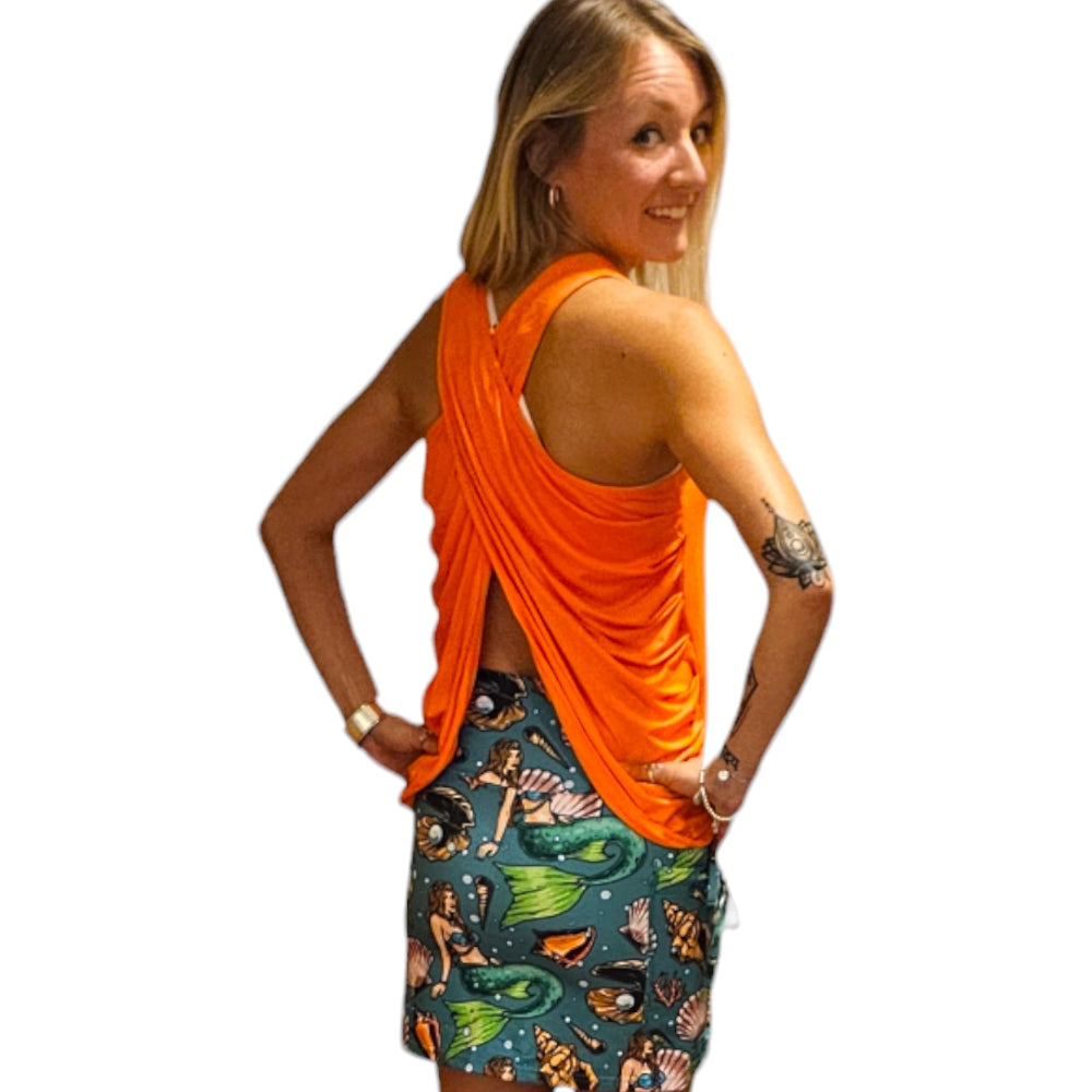 YOGAZ  Mermaid Skorts are here In Sizes Extra Extra Small to XXL - YOGAZ