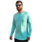 Bamboo UV Protectant Aqua Long Sleeve Shirt - Soft, Breathable, and UV-Resistant - YOGAZ