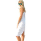 Yogaz New Eco Friendly Bamboo  Ivory Swimsuit Cover-Sun Dress is called "Wave". It's super cute, elegant and so comfortable. - YOGAZ