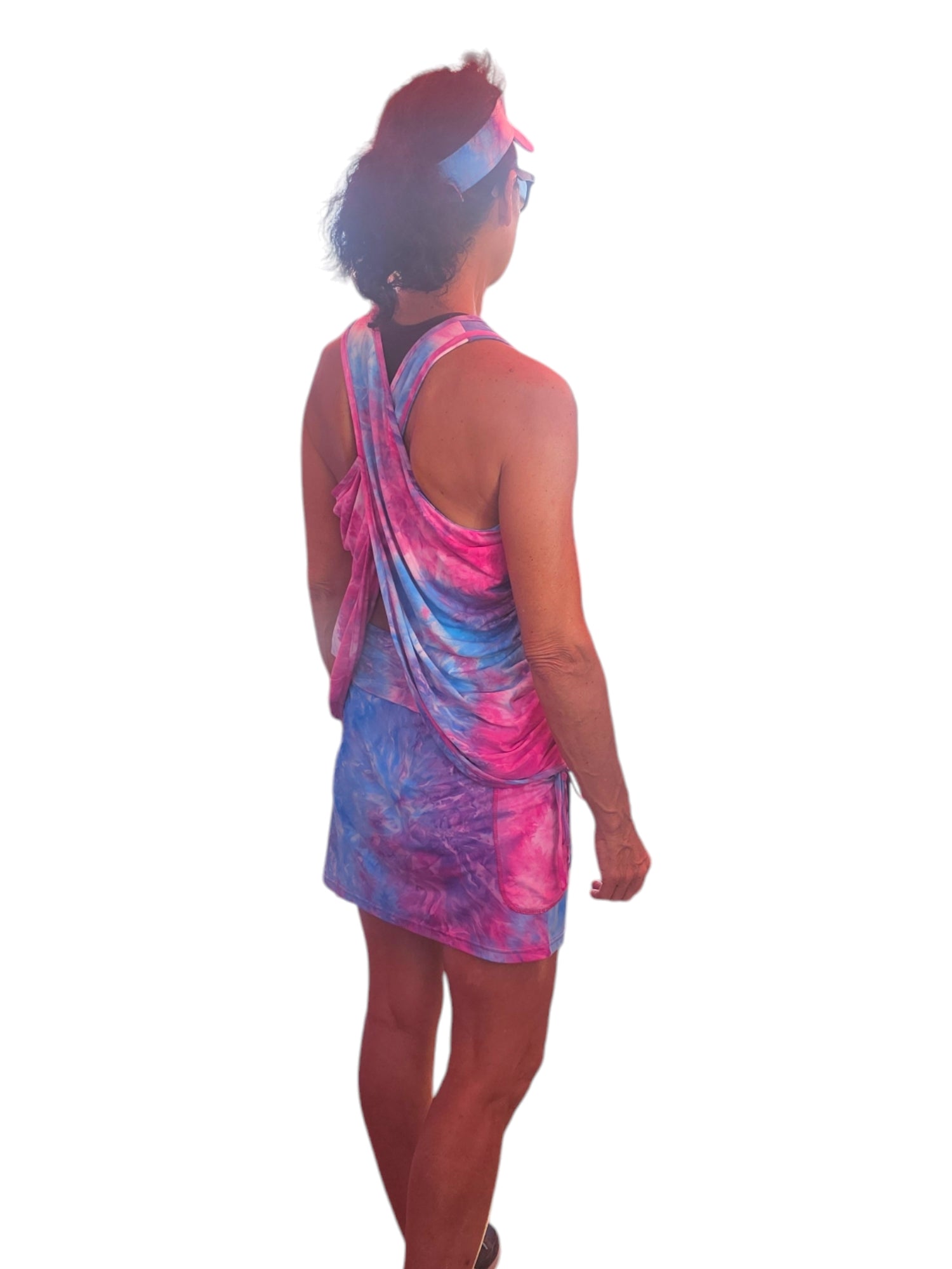 Tie Dye Bow Top Color 2 - YOGAZ