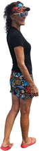 Load image into Gallery viewer, YOGAZ Bamboo UV Protectant V-Neck T-Shirts Black Sizes XXS to XXL
