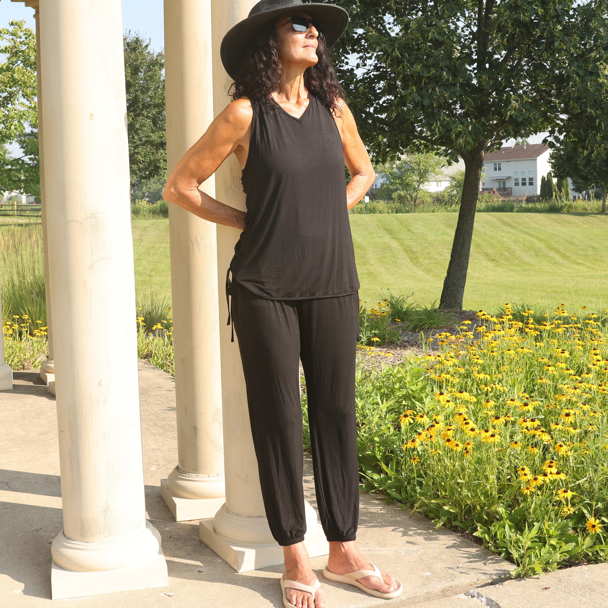 Black-Eco-Friendly Modal YOGAZ - YOGAZ