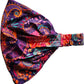 a colorful bow tie on a white background