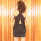 Skort Black Soft Sustainable Eco Friendly Modal Fabric Skort - YOGAZ