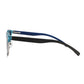 YOGAZ Cool Blue Low Profile Bamboo Sunglasses - YOGAZ