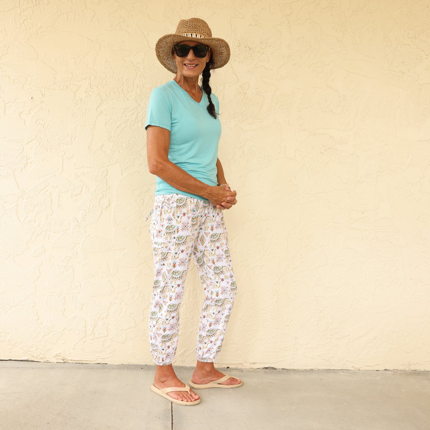 Bunty Elephant Print YOGAZ - YOGAZ