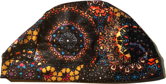 Stylish Mandala Cap with UV Protection & Adjustable Strap - YOGAZ