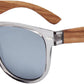 YOGAZ Cool Silver Bamboo Sunglasses